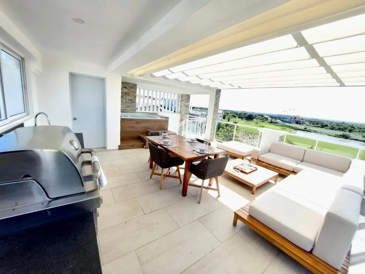 Unique Lake, Golf & Jacuzzi In Hard Rock Golf Pc Punta Cana Apartment